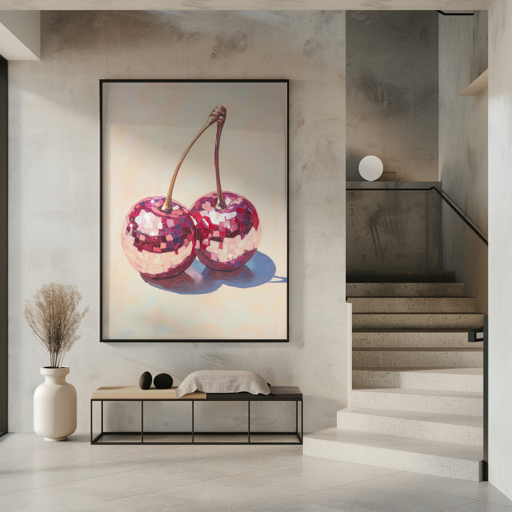 Disco Cherries | Poster