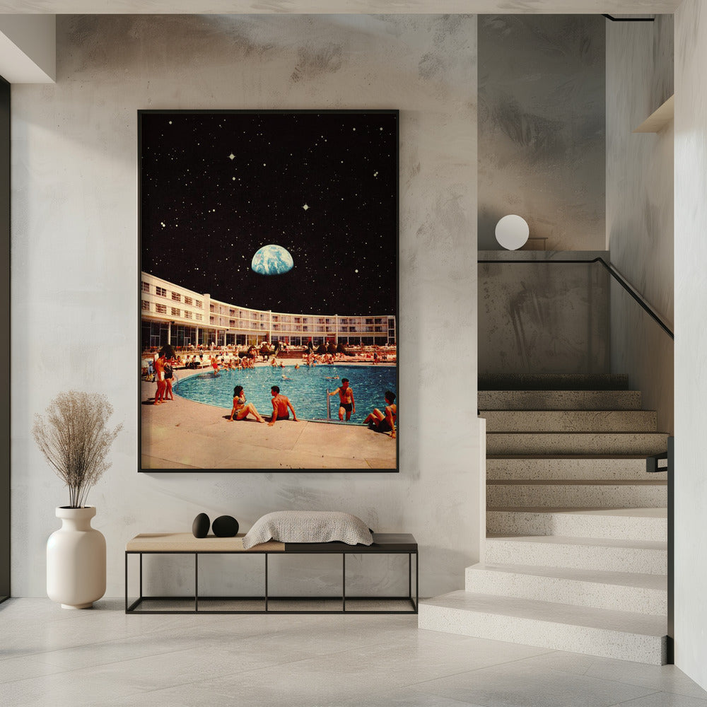 Lunar Pool | Poster