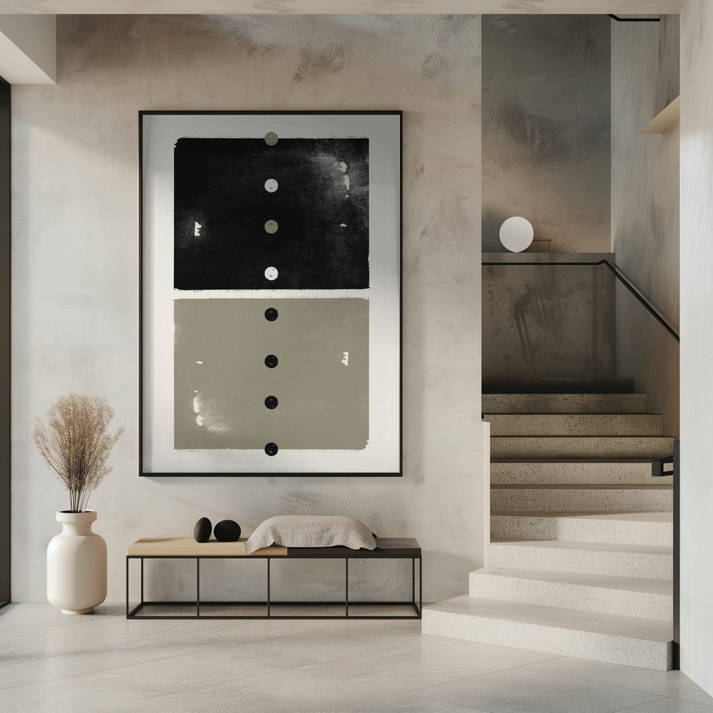 Evening Rendezvous Abstraction | Poster