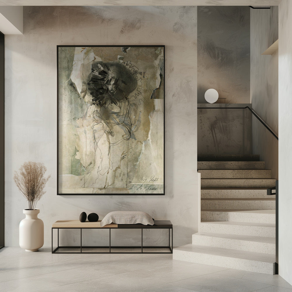 Solitary Figure | Poster