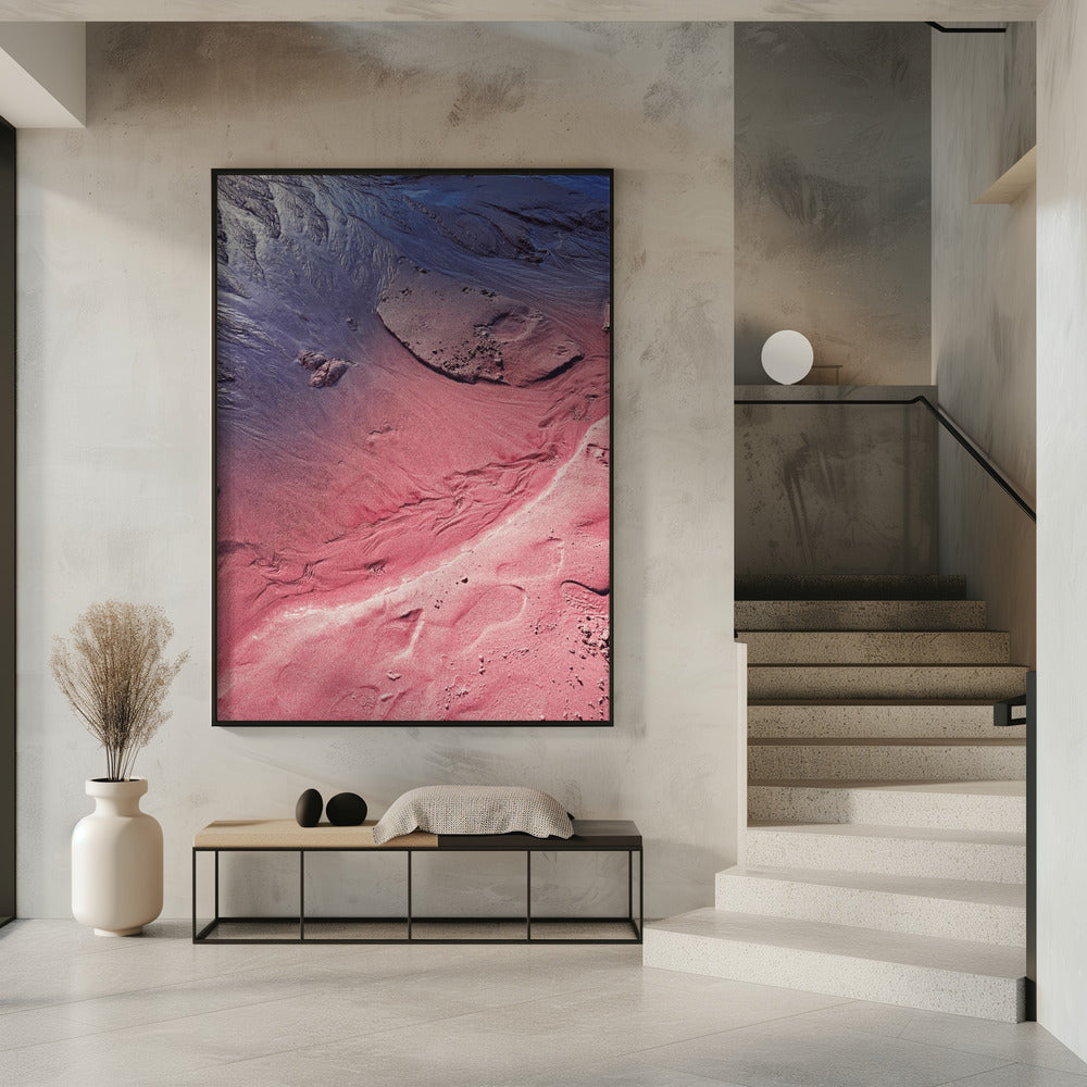 Crimson Tides Flow | Poster