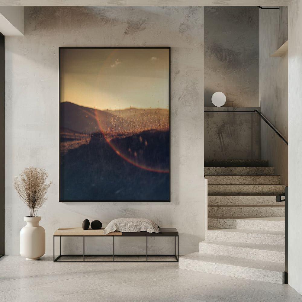 Golden Horizon Glow | Poster