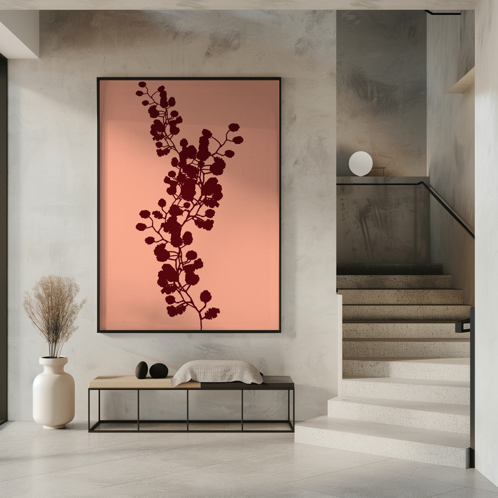 Floral Silhouette 3 | Poster