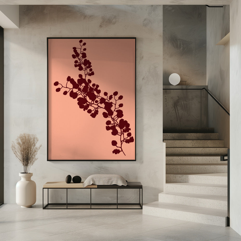 Floral Silhouette 4 | Poster