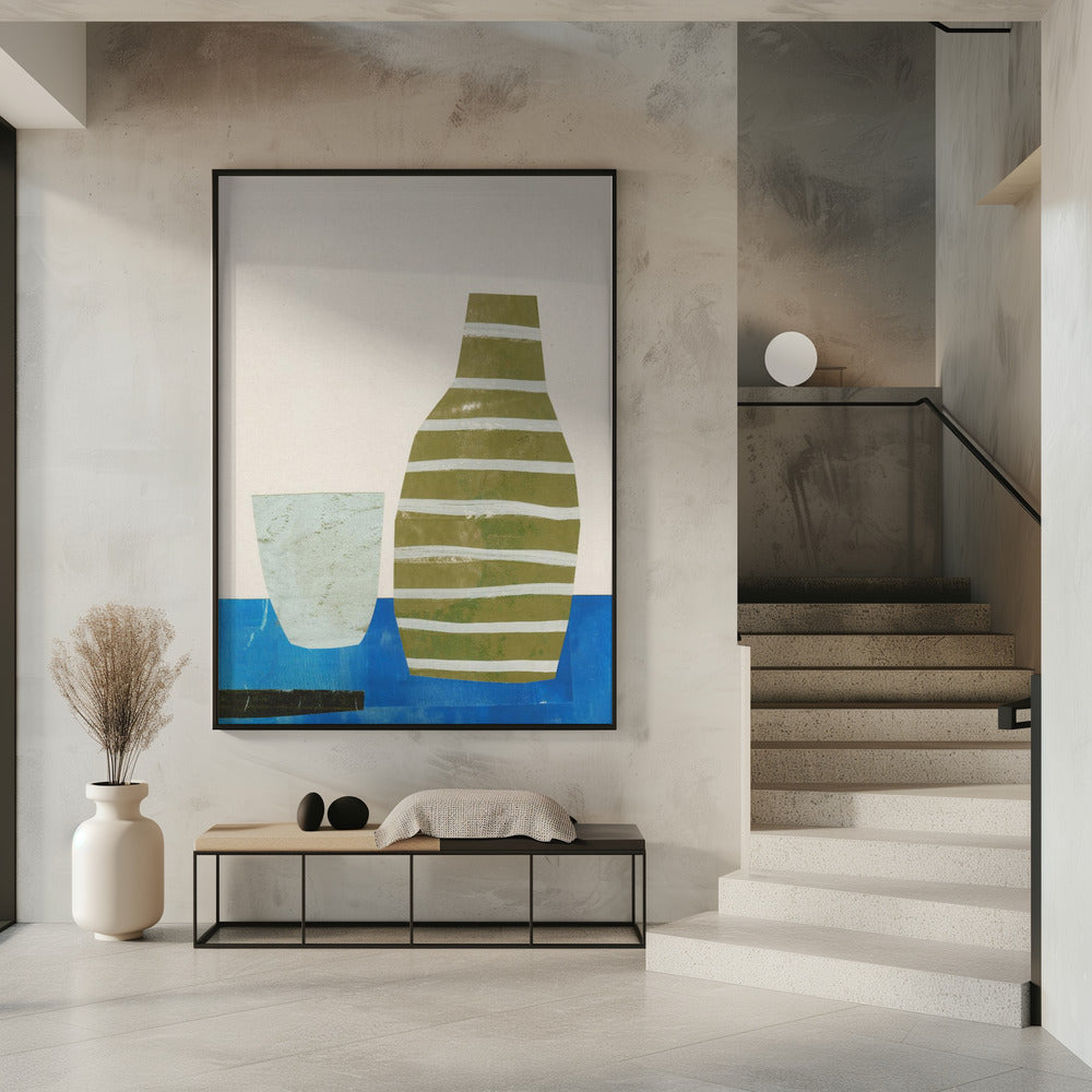Everyday Simplicity - Vessel and Glass | Poster