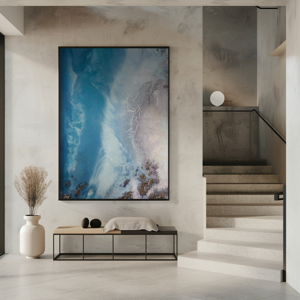 Aerial Beach  - Seaside Whispers 1 | Poster