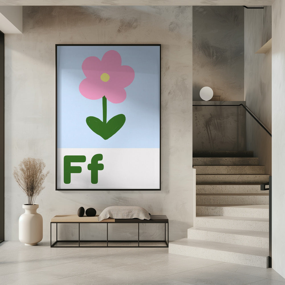 Floral Alphabet | Poster