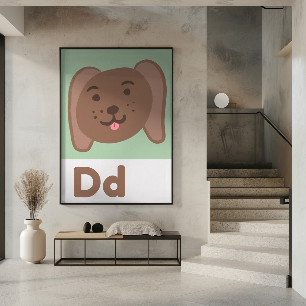 Puppy Alphabet Fun | Poster