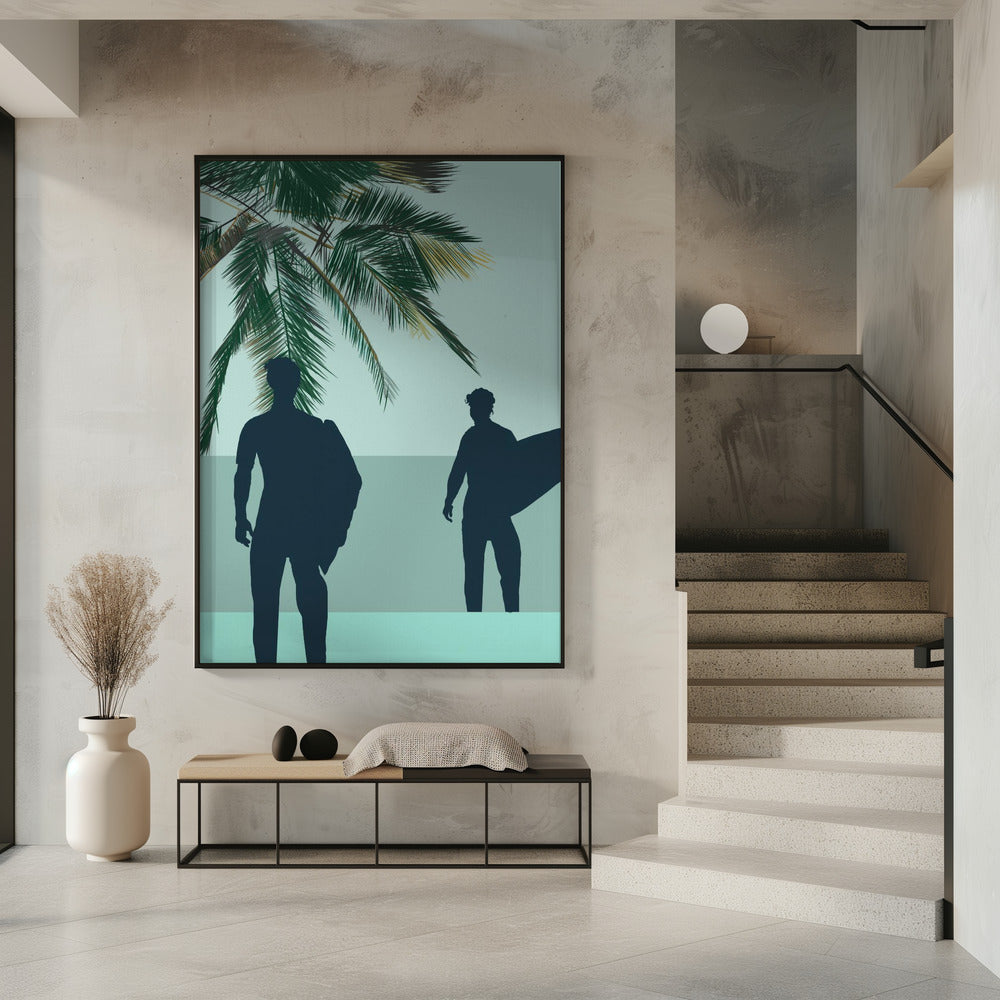 Surf Blue II | Poster