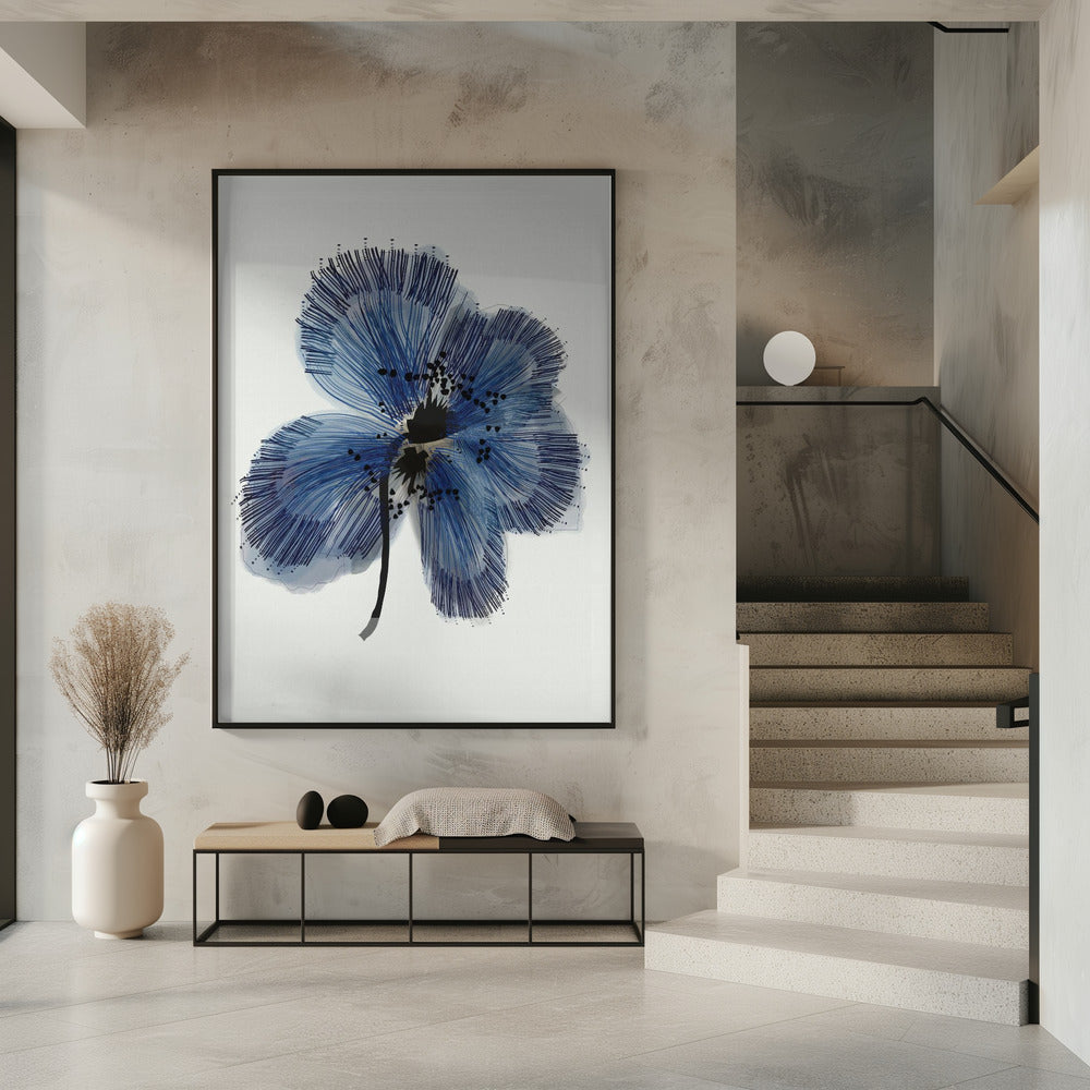 Blue Flower 1 | Poster