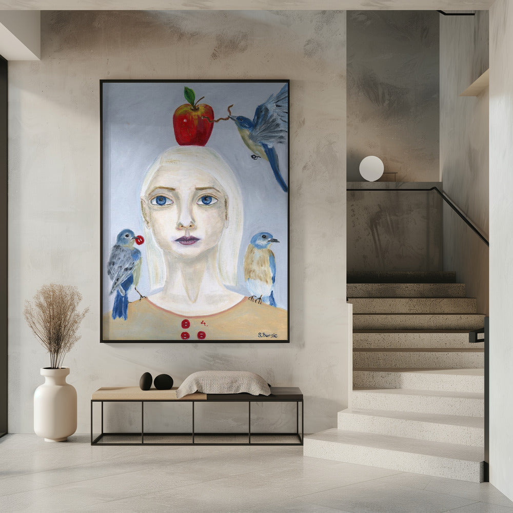 Nordic Woman Courage | Poster