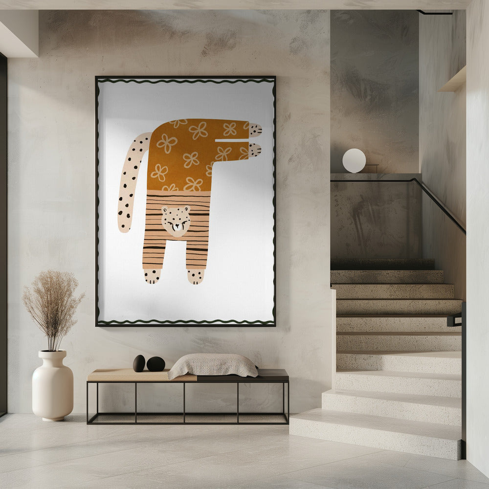 Whimsical Cheetah | Poster