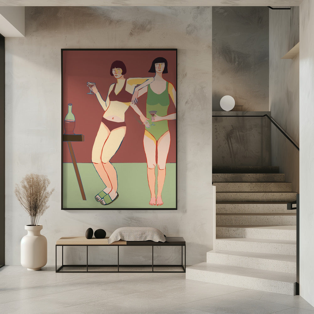 Loungin’ Ladies | Poster