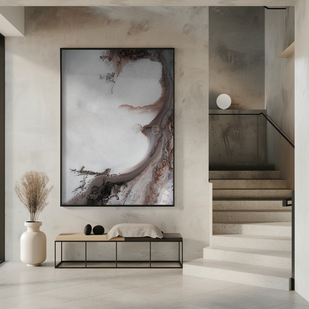 MINIMAL Art -  Earthly Currents 1 | Poster