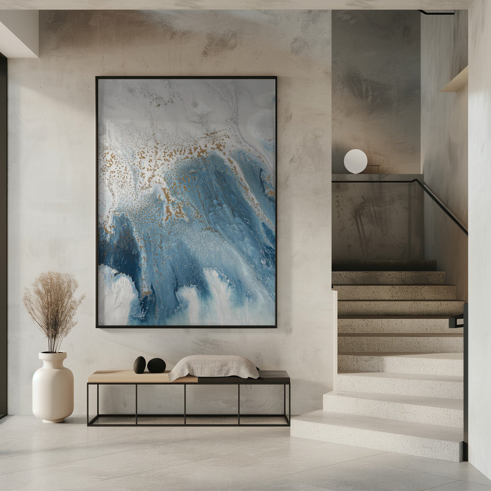 Tidal Shores - Fluid motion waves | Poster