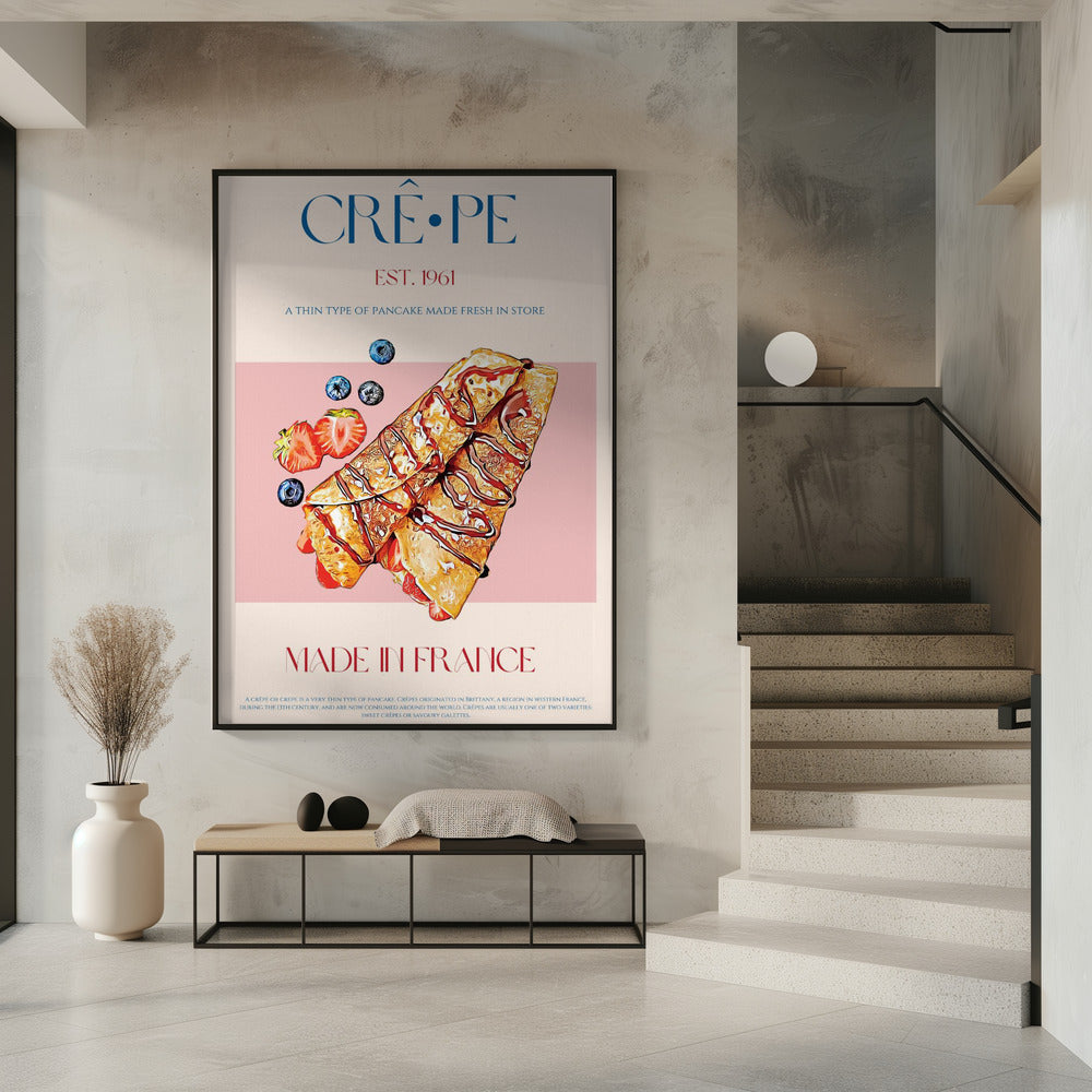 French Crepe Delight | Poster