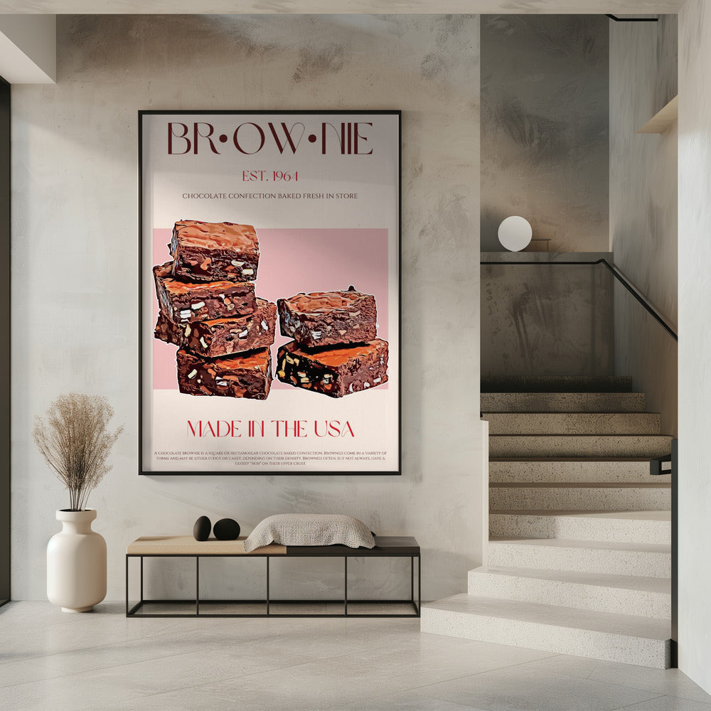 Choco Brownies Delight | Poster
