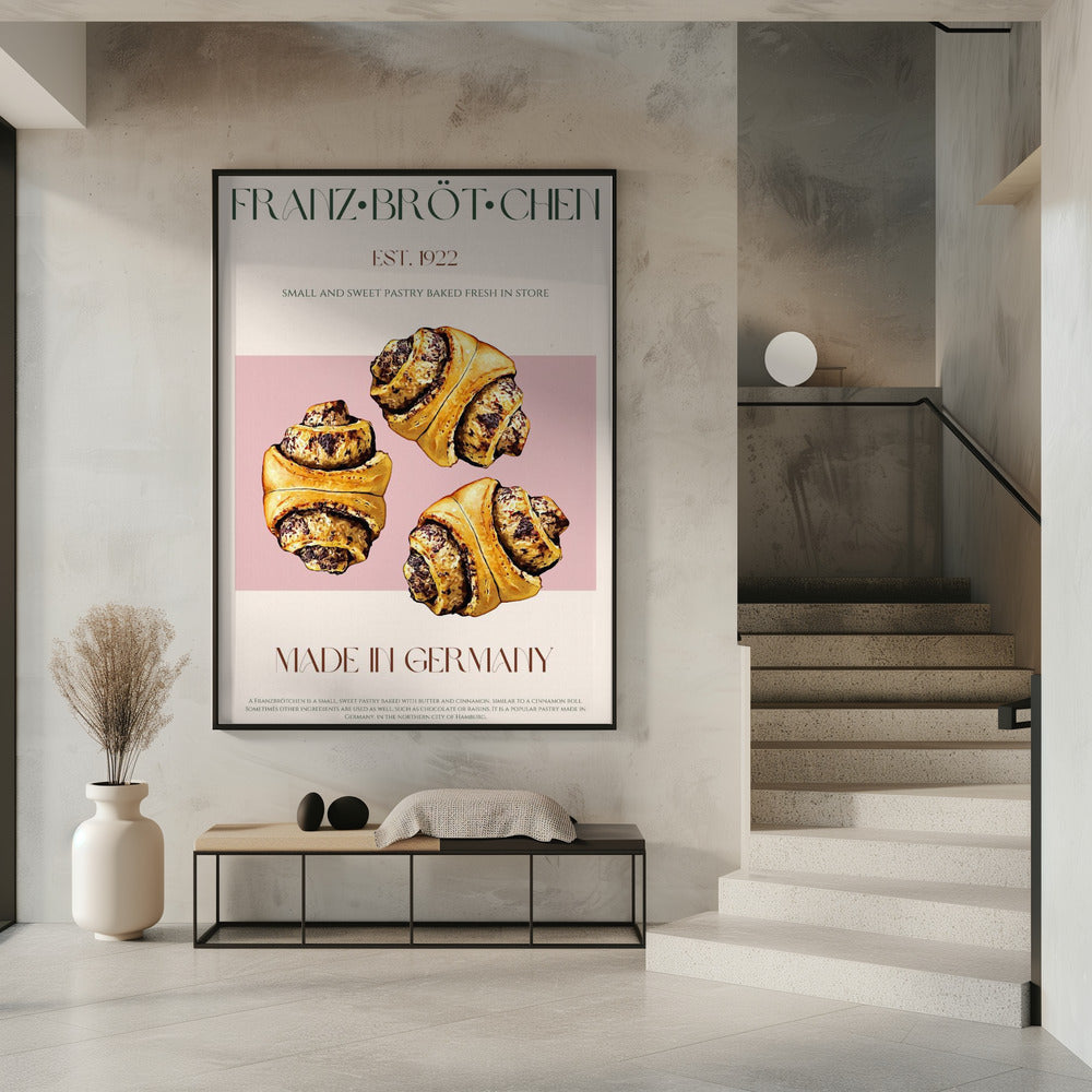 German Pastries Delight | Poster