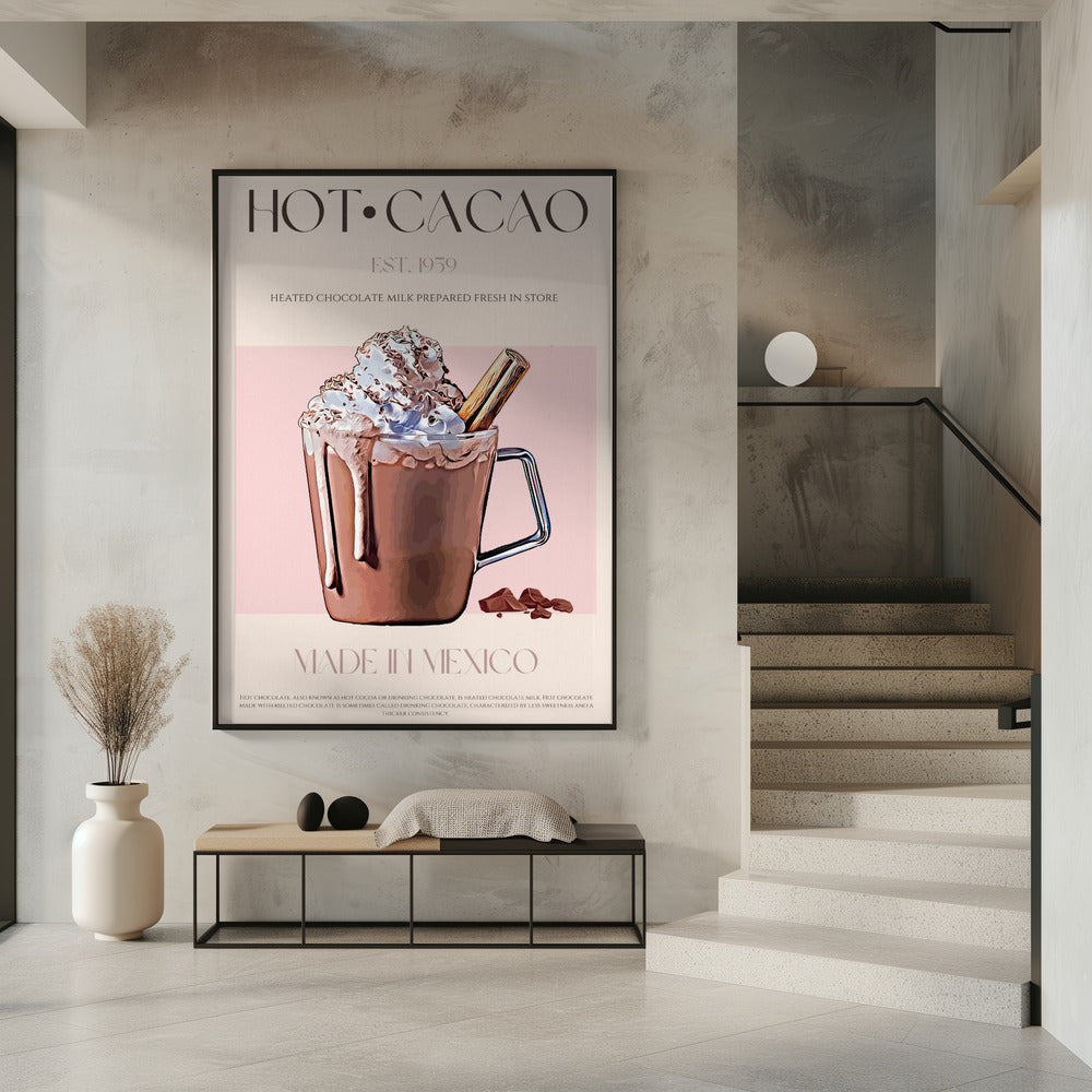 A Mug of Creamy Hot Cacao | Poster