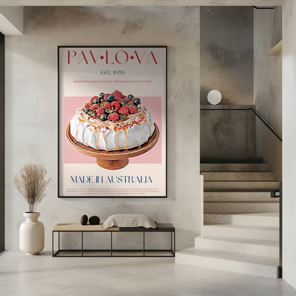 Berry Pavlova Delight | Poster