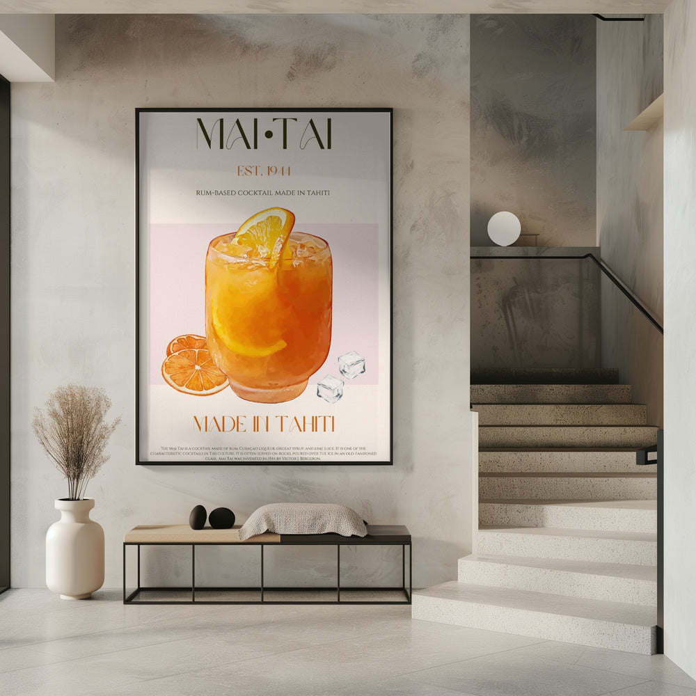 Orange Bliss Drink | Poster
