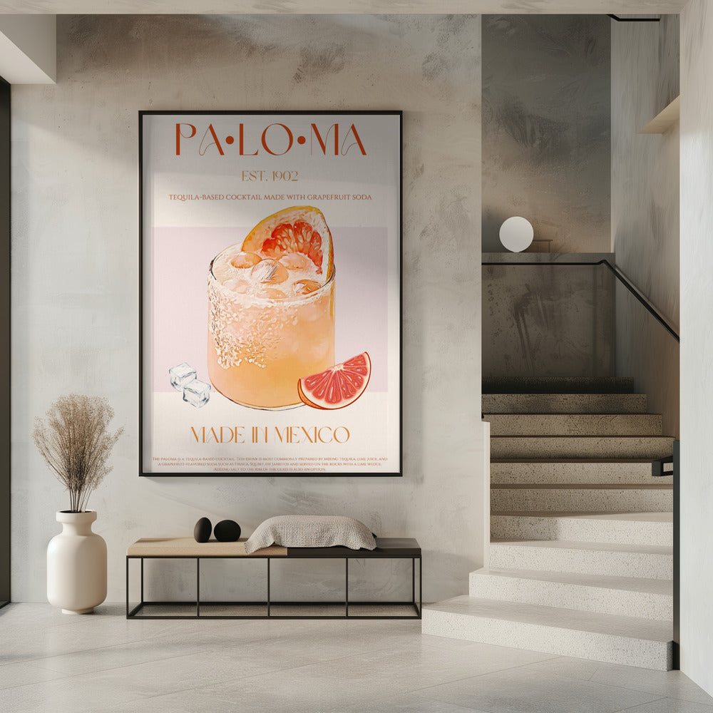 Tequila Sunrise Sip | Poster
