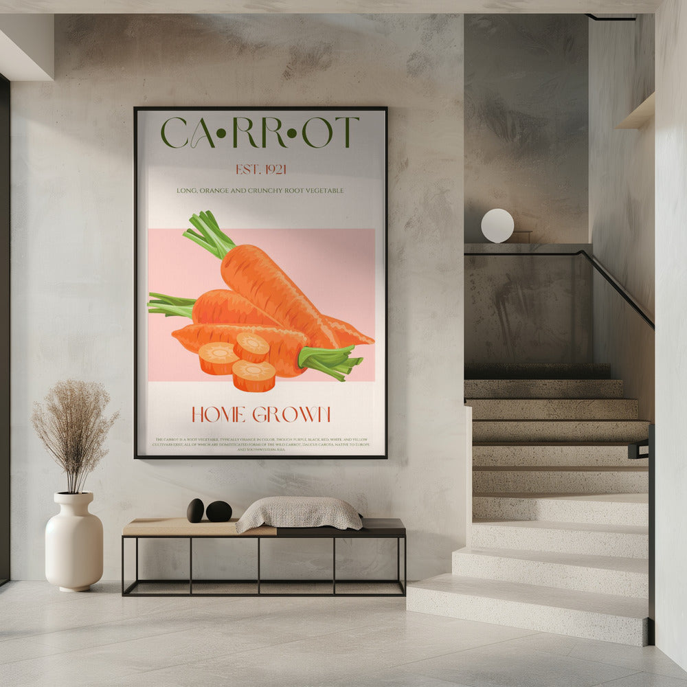 Orange Harvest Charm | Poster