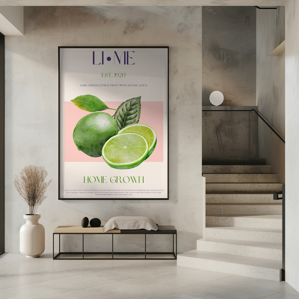 Zesty Green Delight | Poster