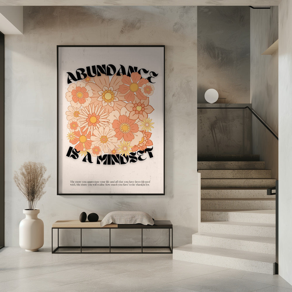 Floral Abundance Vibes | Poster