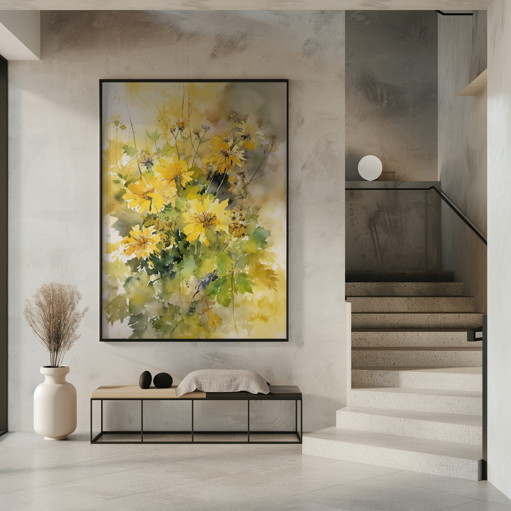 Summer Flowers No 3 | Poster