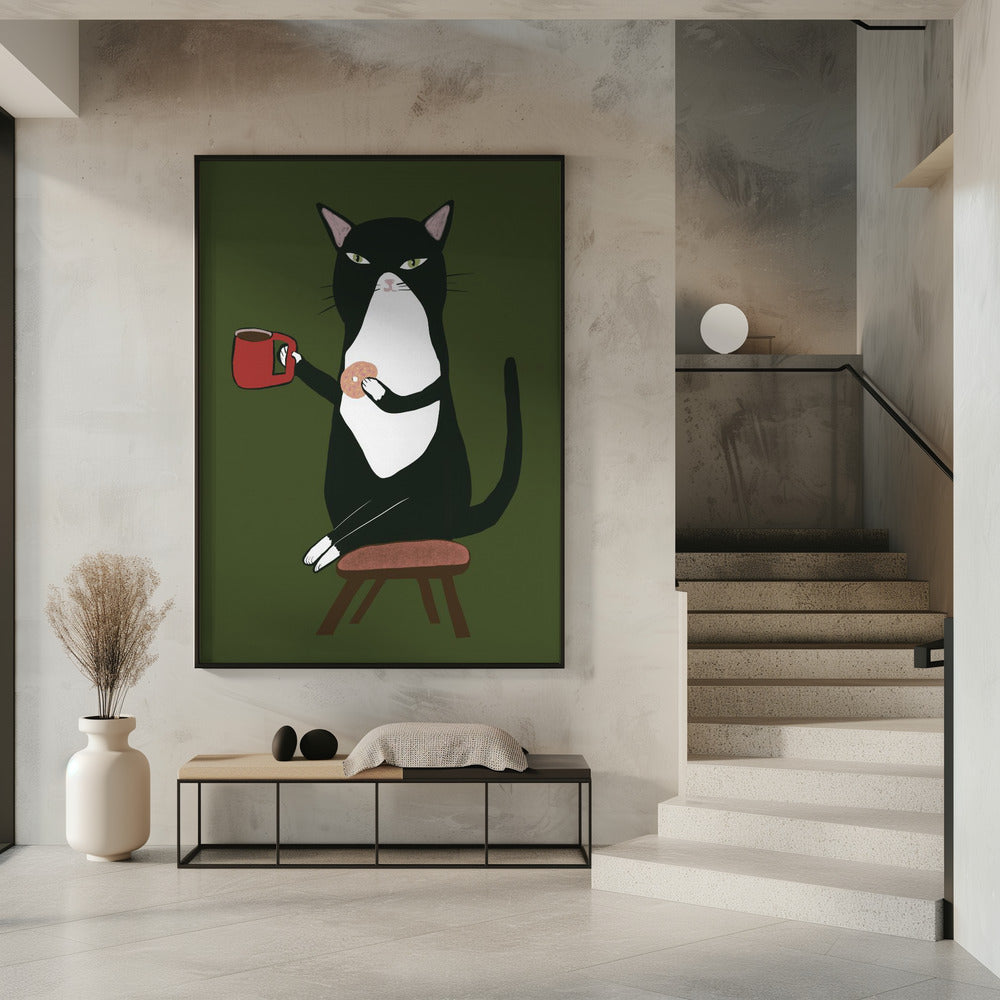 Coffee cat | Poster