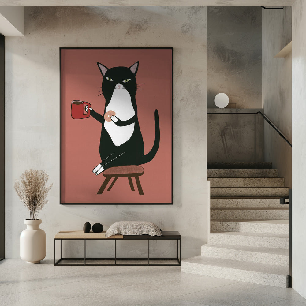 Coffee cat | Poster