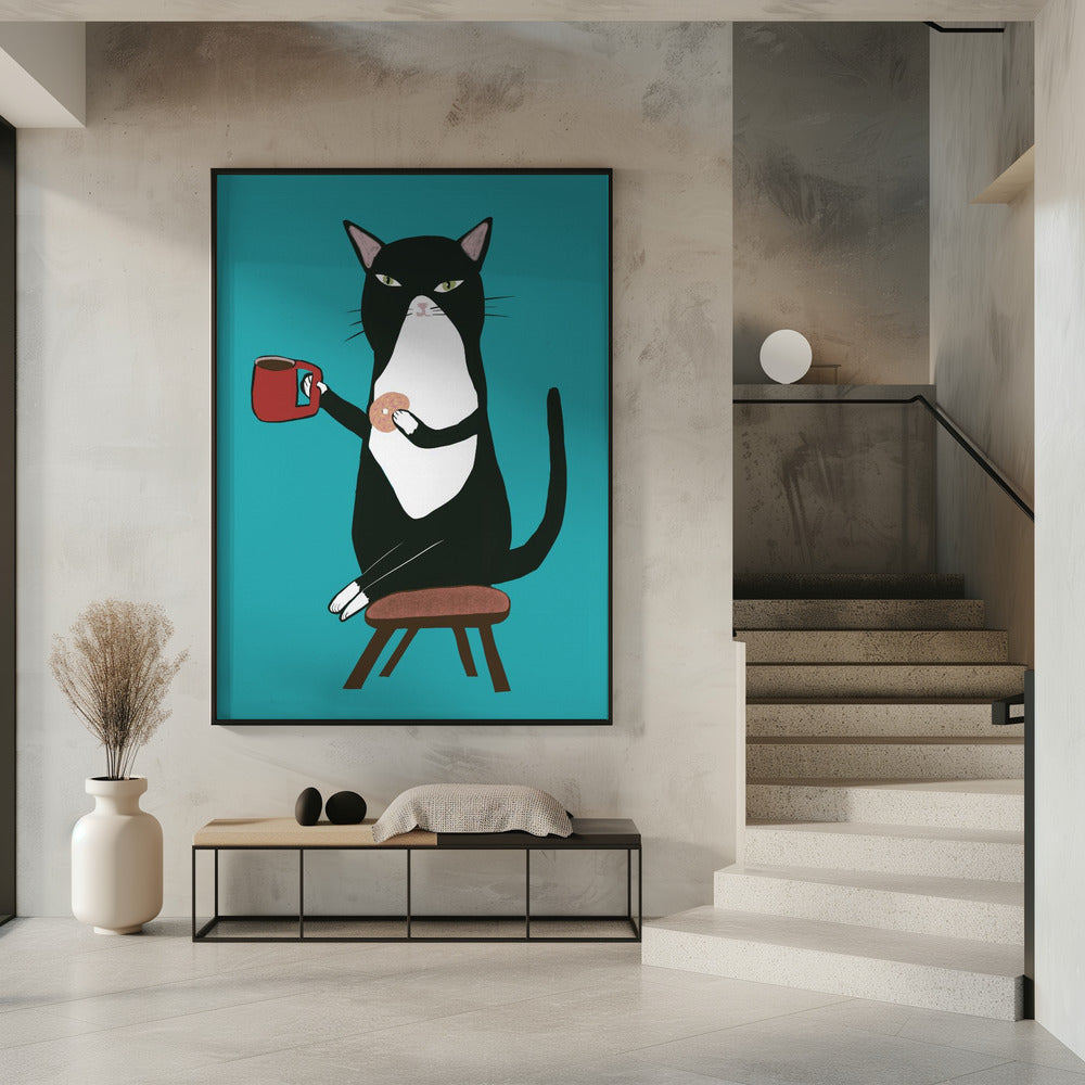 Coffee cat | Poster