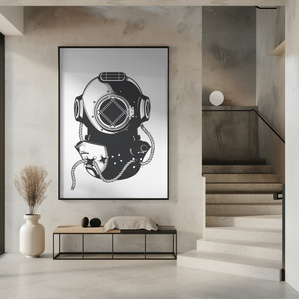 Vintage Diver | Poster