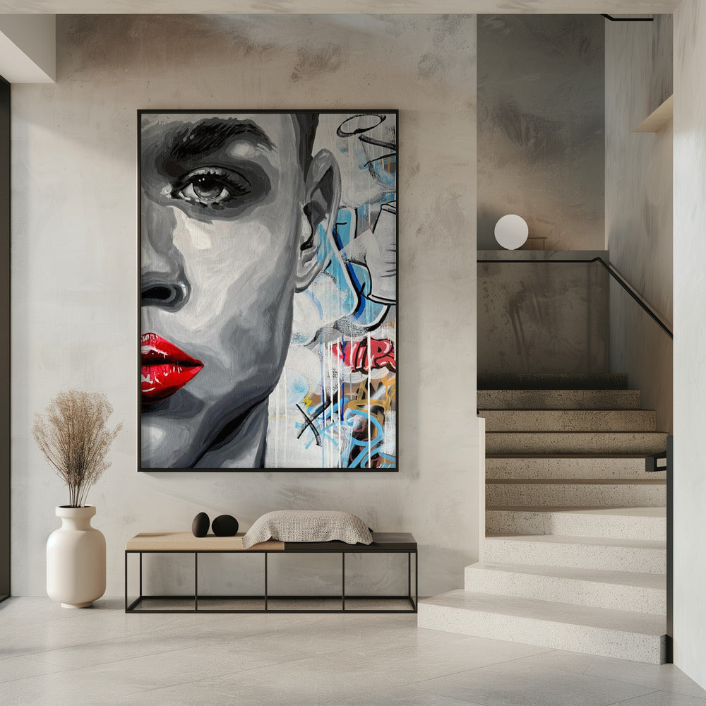 Vivid Graffiti Glance | Poster