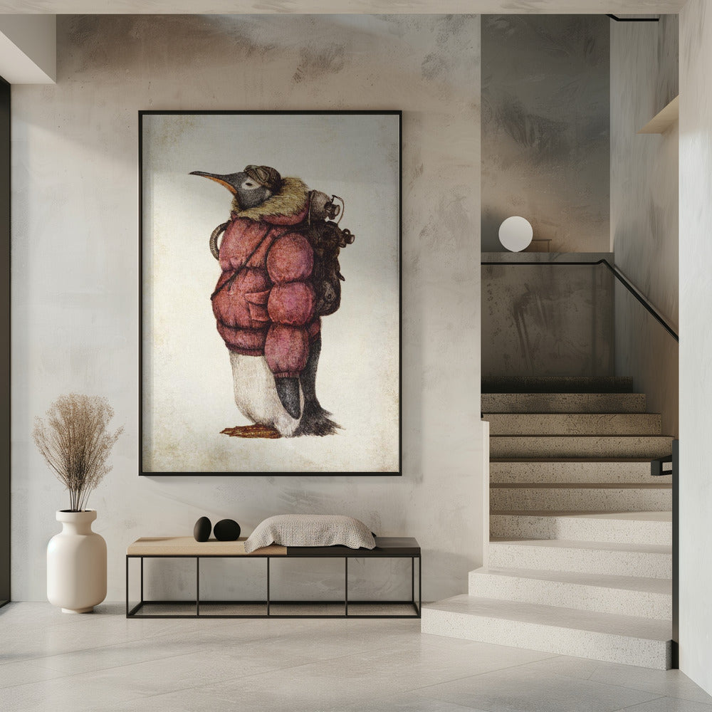 Skybound Penguin | Poster