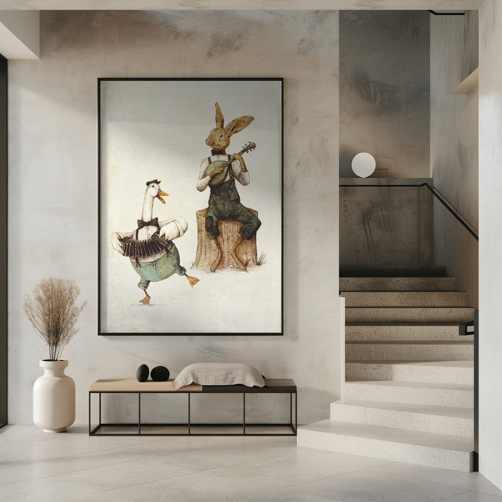 Feathered &amp; Furry Harmony | Poster