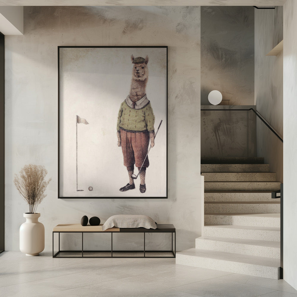 Alpaca Golf Club | Poster