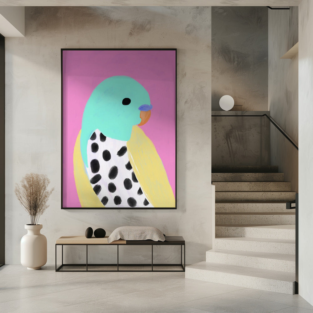 Polka Dot Parakeet | Poster