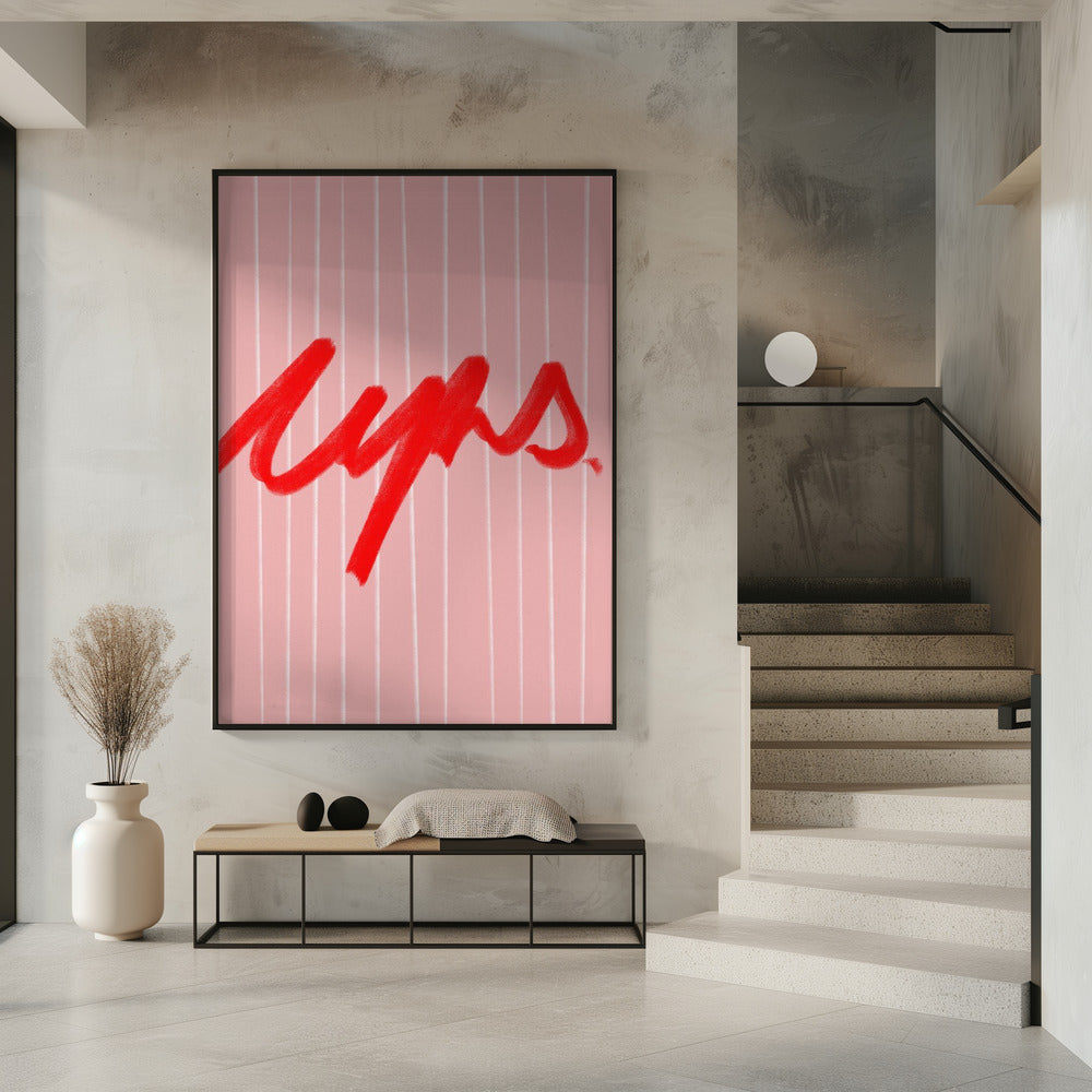 Bold Red Whispers | Poster