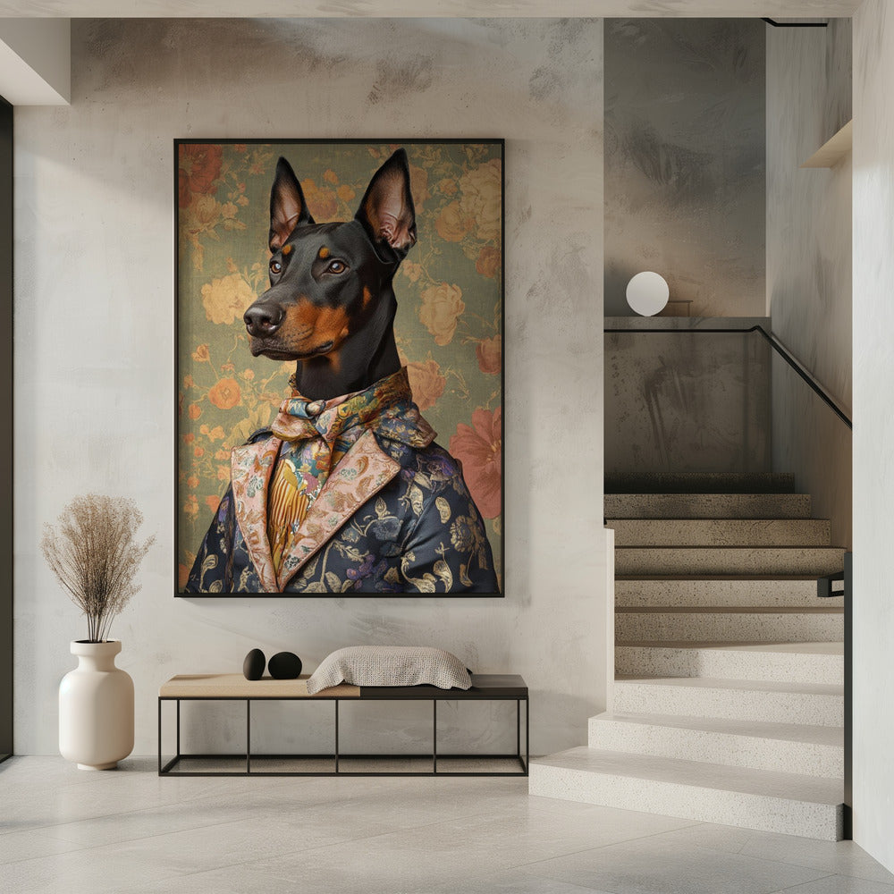 The Distinguished Doberman | Poster
