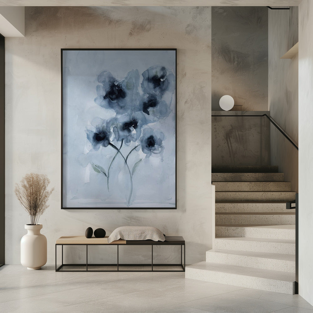 Poppy Blue | Poster