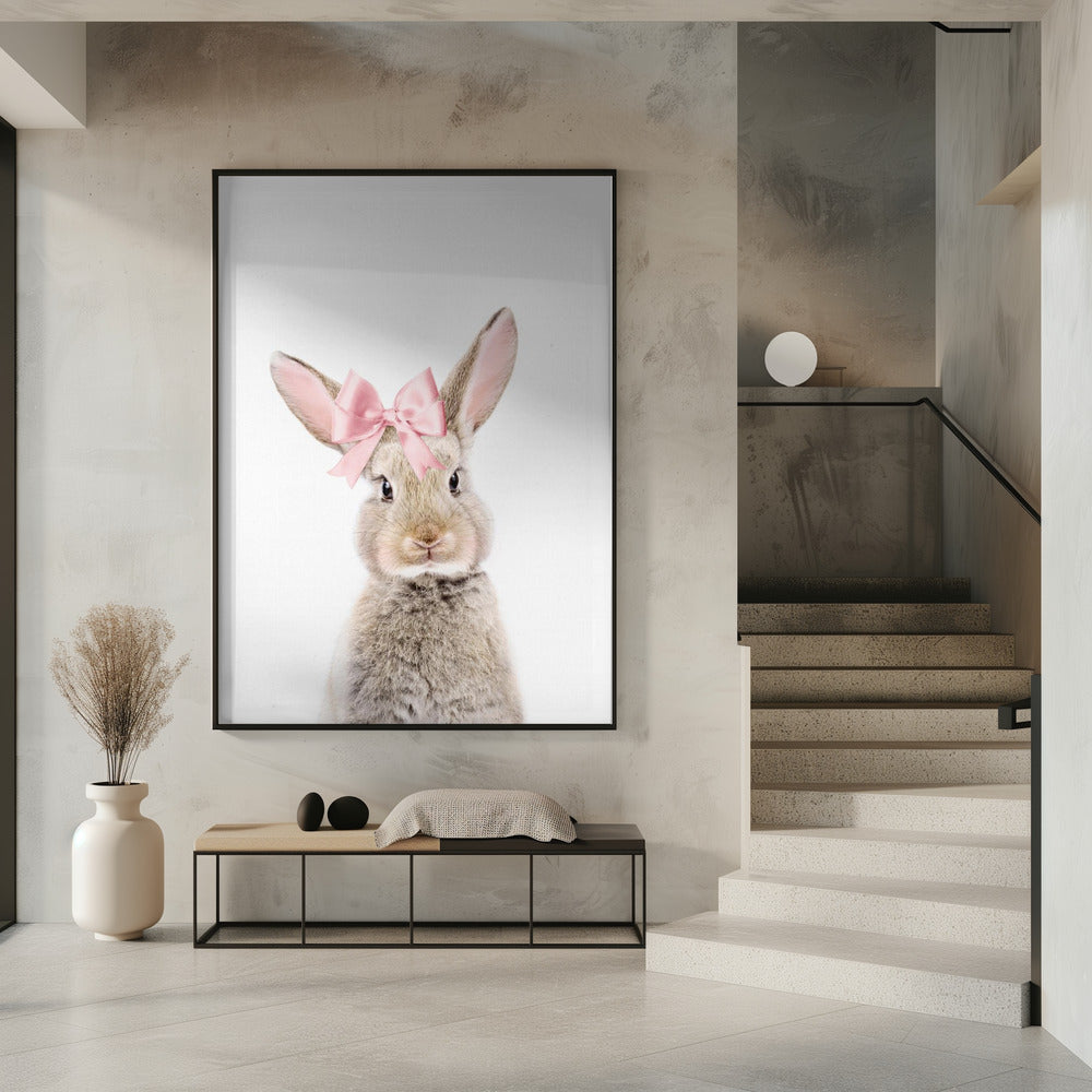 Bunny With a Bow | Poster