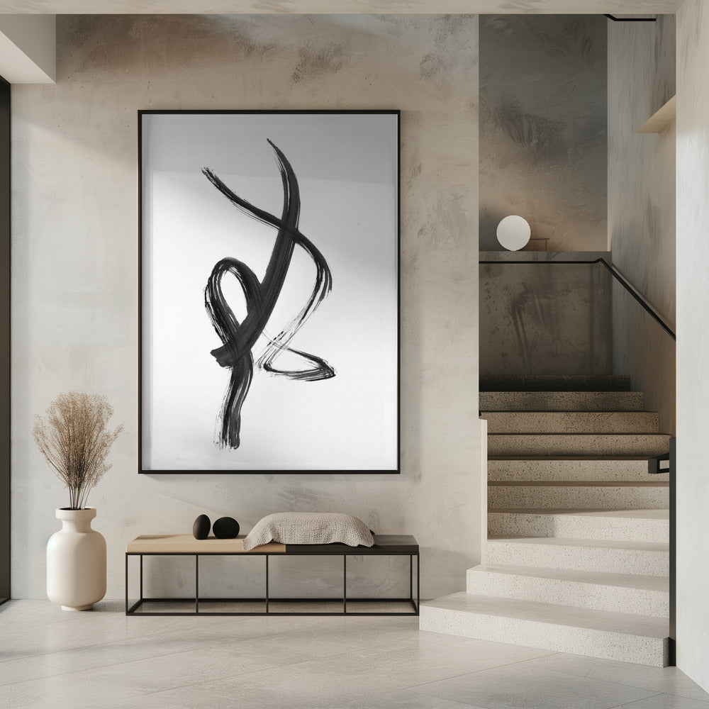 Brush Stroke01   18x24 | Poster