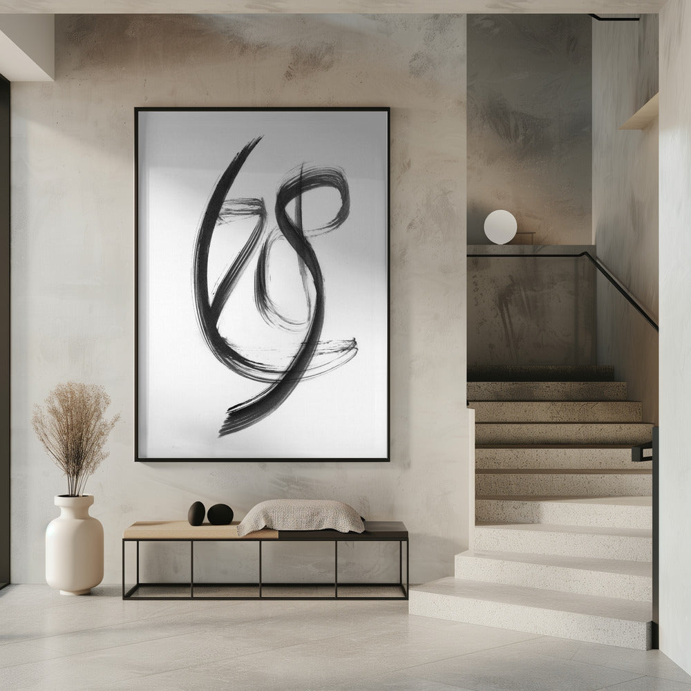 Brush Stroke02   18x24 | Poster
