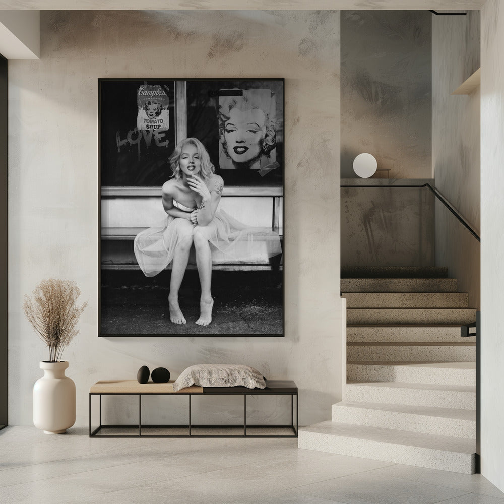 New Marilyn BW | Poster