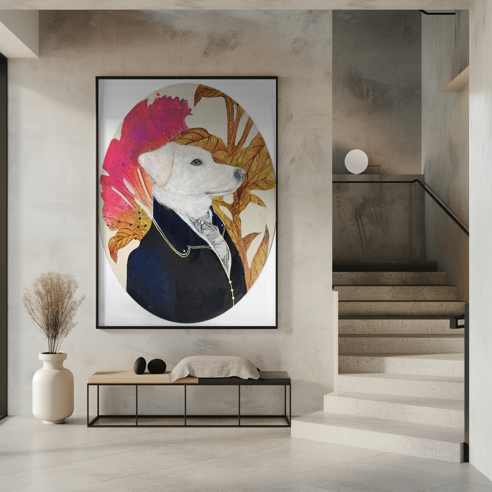 Regal Canine Portrait | Poster