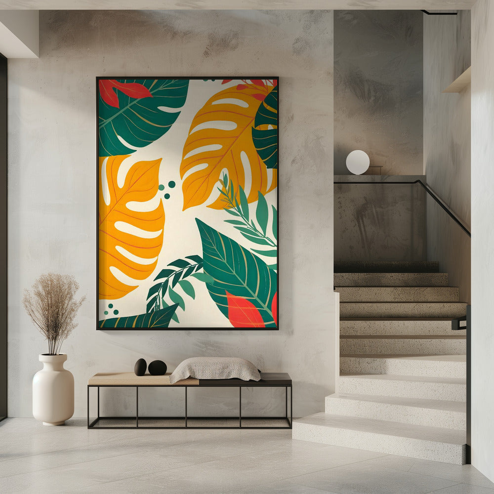 Golden Tropics Vibes | Poster