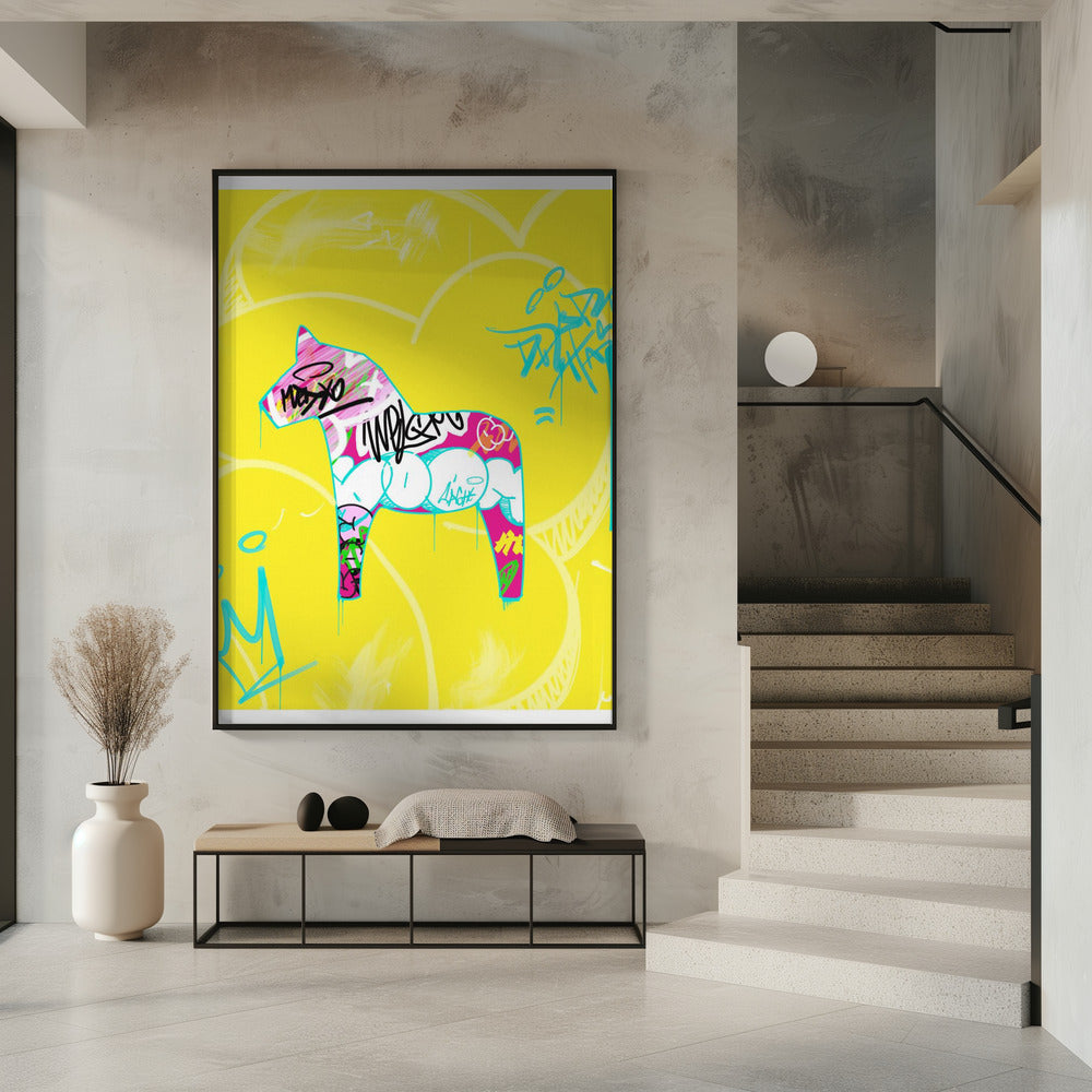 Graffiti Style Horse | Poster