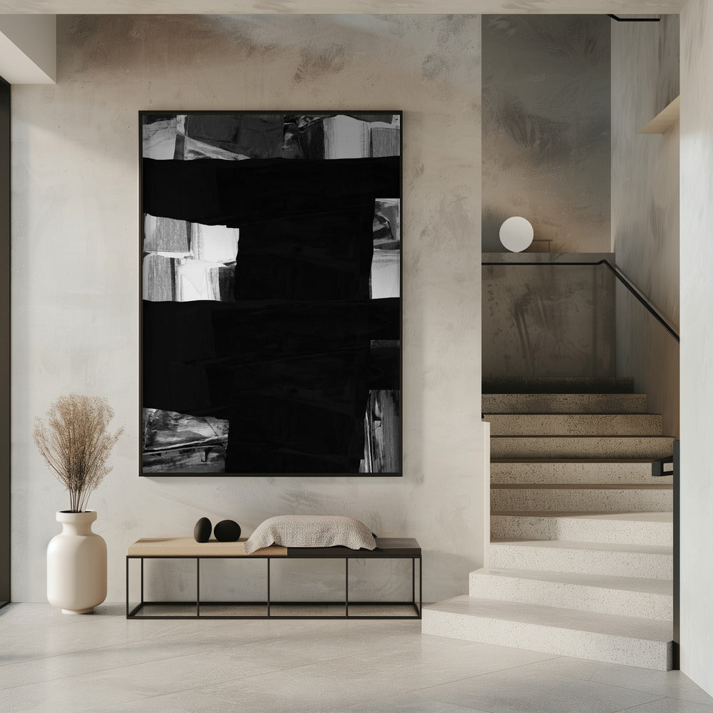 Monochrome Layers | Poster